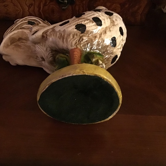 SALEVintage hand painted Italian polka dot rooster - Picture 4 of 6